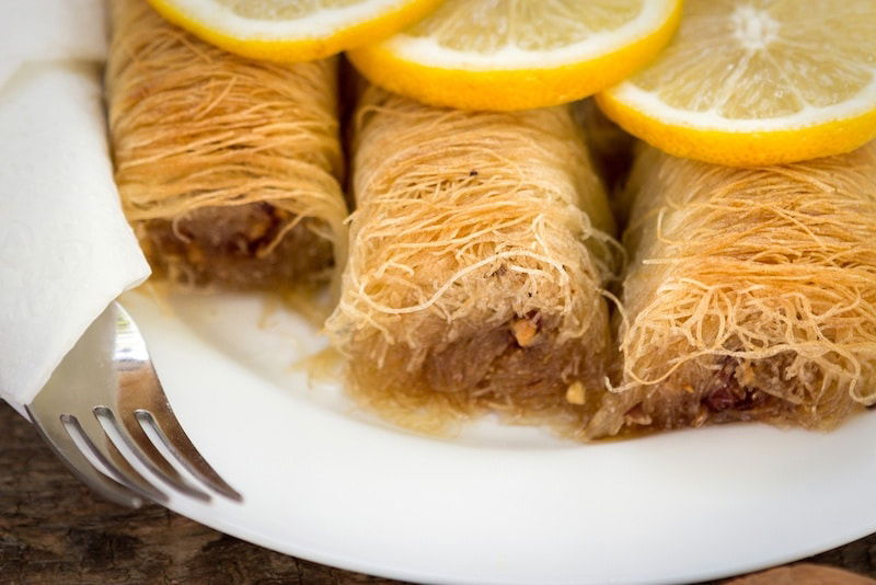 Bosnian Dessert - Traditional kadaif